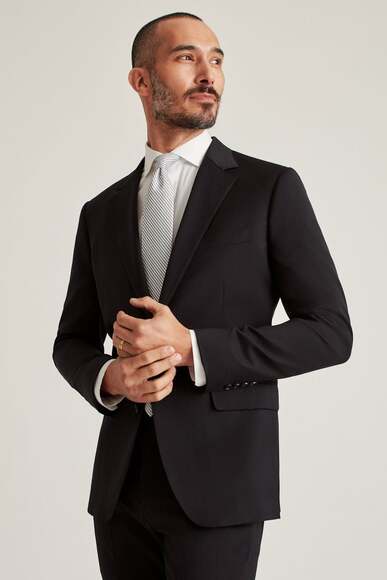 Bonobos Blazer Suit Jacket in Black Size 36S